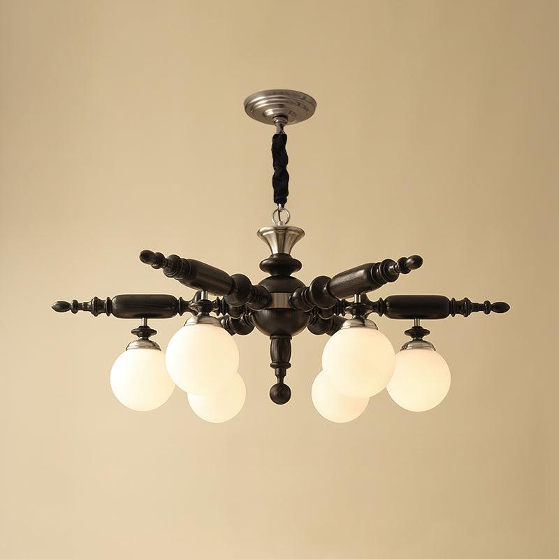 Rotating Stick Chandelier