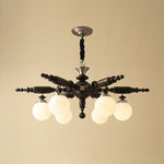 Rotating Stick Chandelier