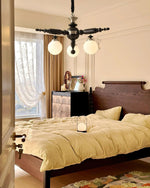 Rotating Stick Chandelier