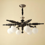 Rotating Stick Chandelier