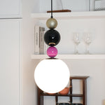 Round Balls Stacking Pendant Lamp 9.8"