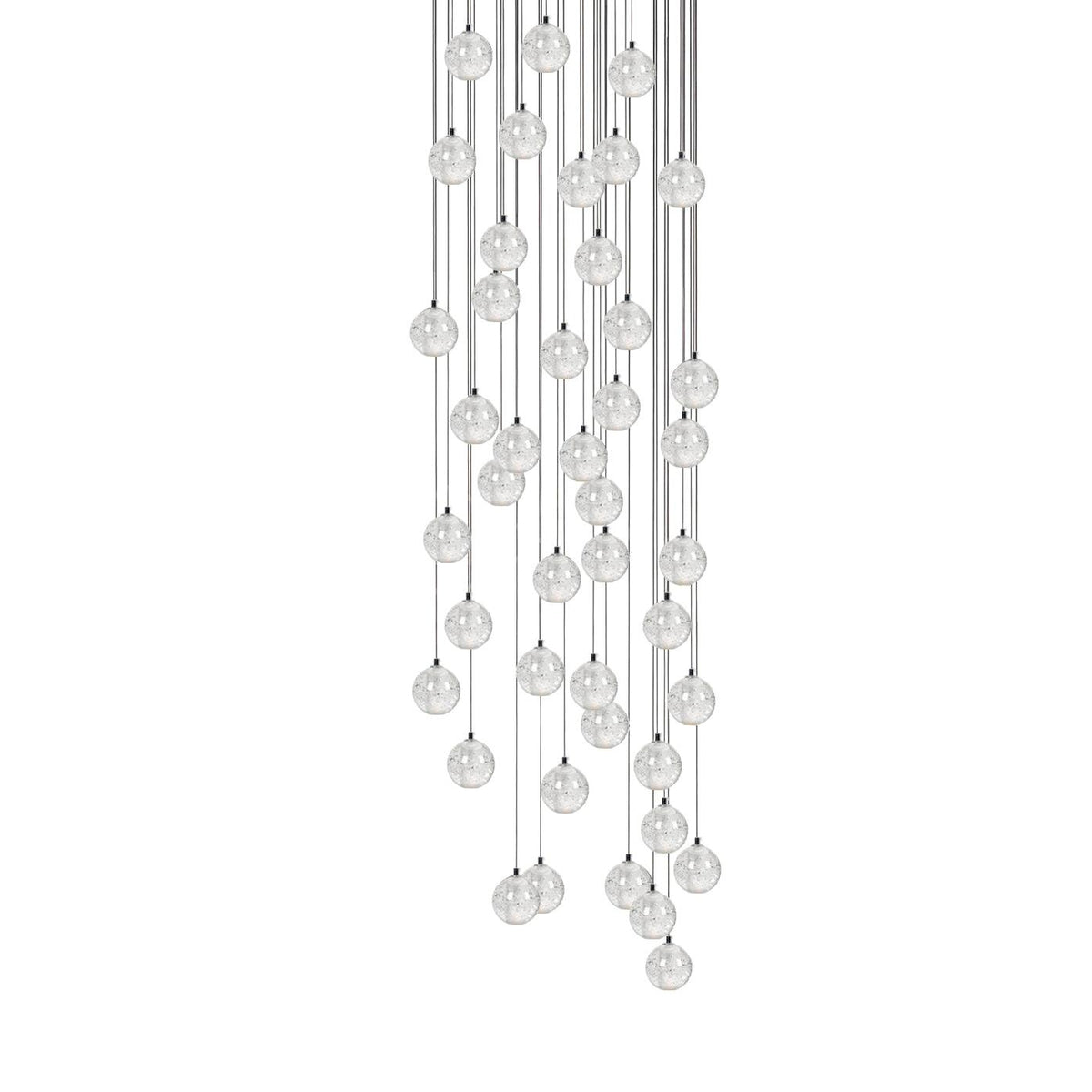 Round K9 Crystal Pendant Lamp