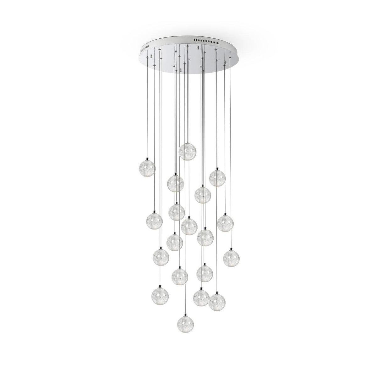 Round K9 Crystal Pendant Lamp