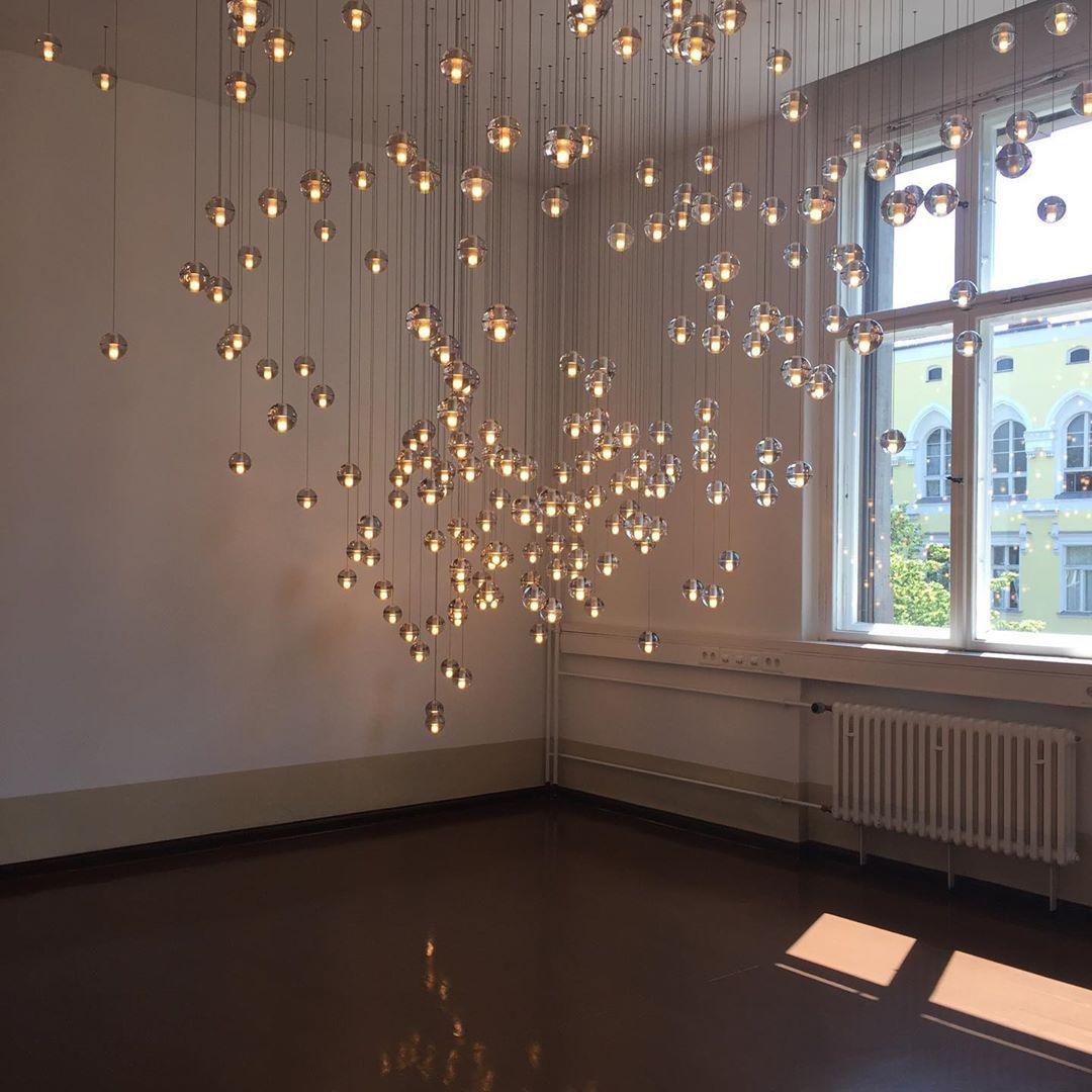 Round K9 Crystal Pendant Lamp