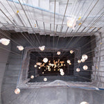 Round K9 Crystal Pendant Lamp