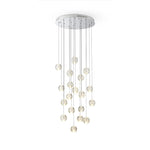 Round K9 Crystal Pendant Lamp