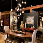 Round K9 Crystal Pendant Lamp