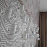 Round K9 Crystal Pendant Lamp