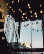 Round K9 Crystal Pendant Lamp