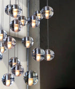Round K9 Crystal Pendant Lamp