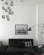 Round K9 Crystal Pendant Lamp