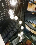 Round K9 Crystal Pendant Lamp