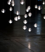 Round K9 Crystal Pendant Lamp