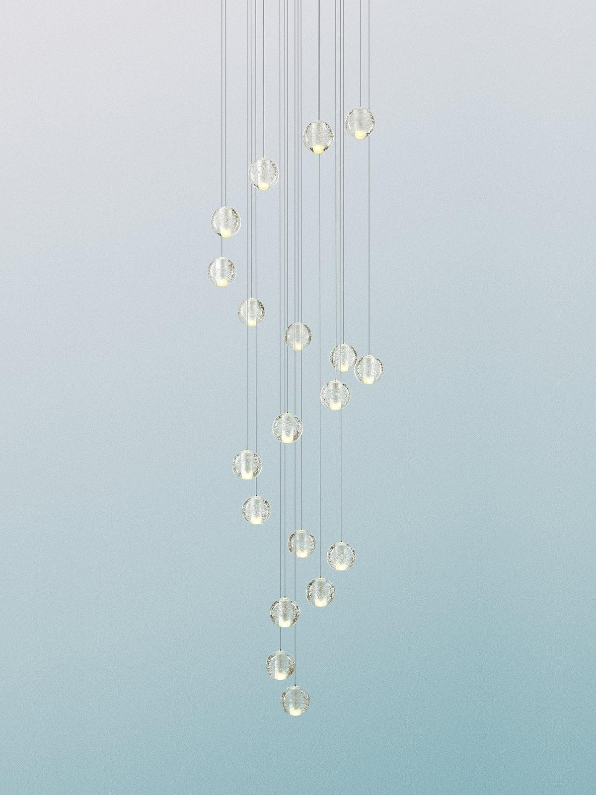 Round K9 Crystal Pendant Lamp