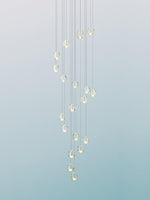 Round K9 Crystal Pendant Lamp