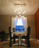 Round K9 Crystal Pendant Lamp