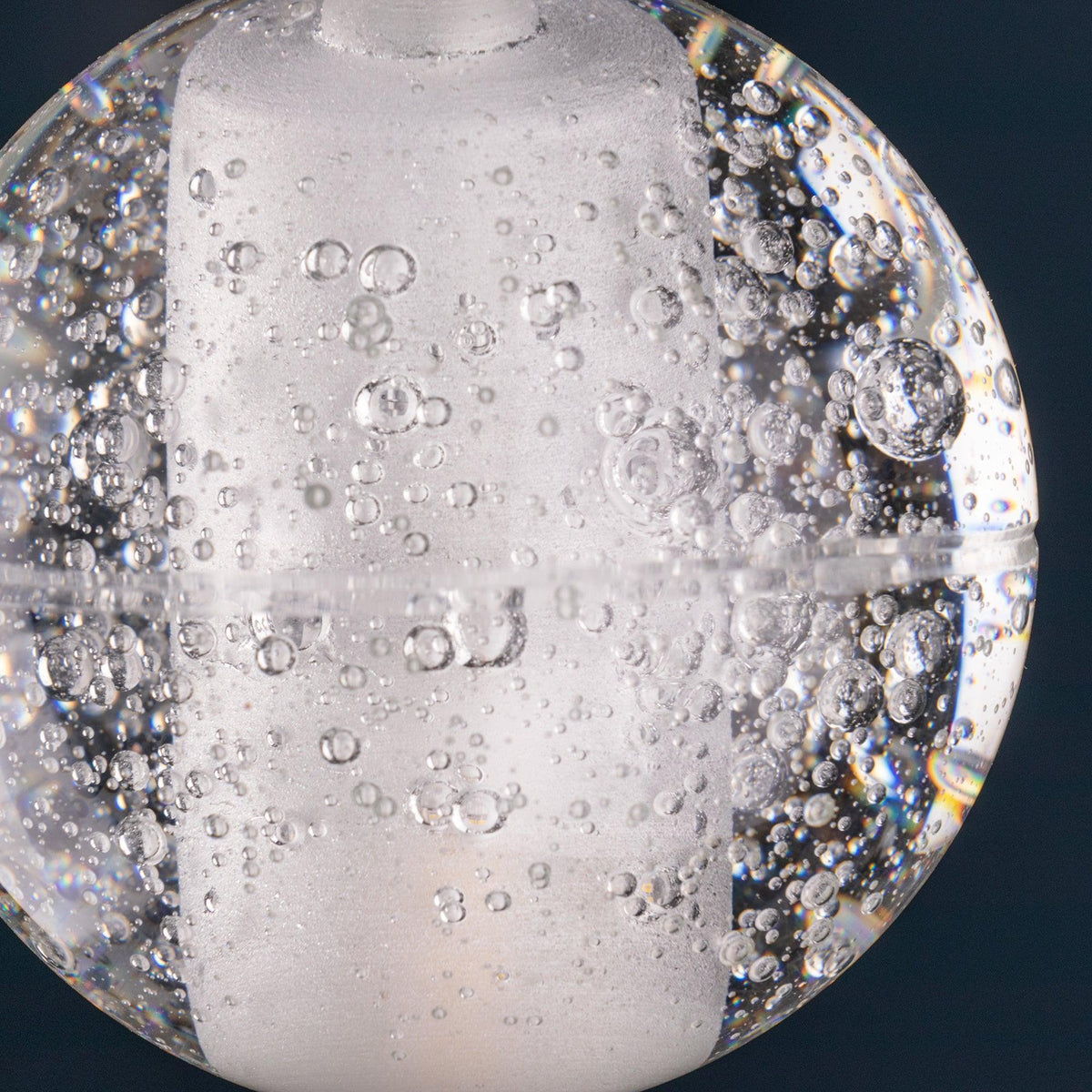 Round K9 Crystal Pendant Lamp