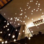 Round K9 Crystal Pendant Lamp