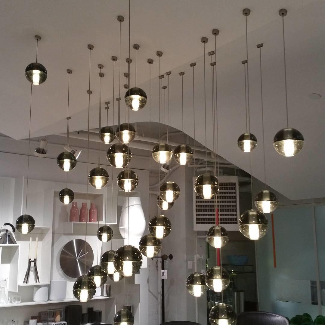 Round K9 Crystal Pendant Lamp