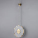 Round Alabaster Wall Lamp