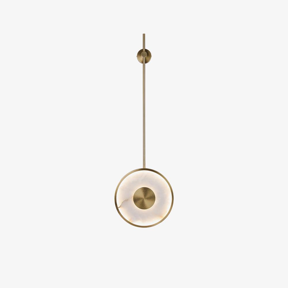 Round Marble Wall Lamp