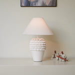 Ruffle Ceramic Table Lamp