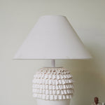 Ruffle Ceramic Table Lamp