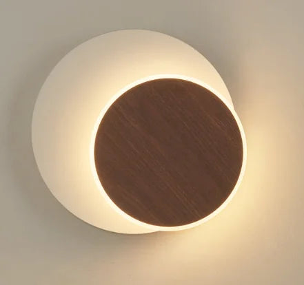 LED Wall Sconce Light 4W Bedroom Living Room Knob Switch Wall Lamp