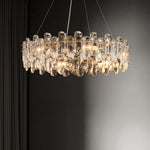 Crystal Dimmable Pendant Light Luminaire for Living Room Bedroom