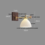 Copper LED Wall Lights Ceramic Pull Chain Switch Modern Stair Light Fixtures