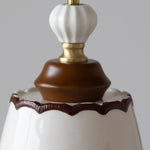 Afralia™ Nordic Ceramic LED Pendant Lights for Kitchen Dining Room Home Decor