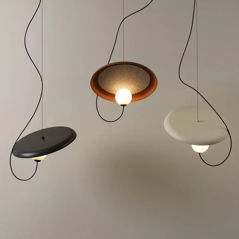 Nordic Pendant Lights: Modern Simple Room Decor, Bedroom Bedside Lamp