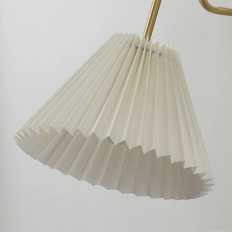 Rotating Copper LED Wall Light with Pull Chain Switch and Walnut Base