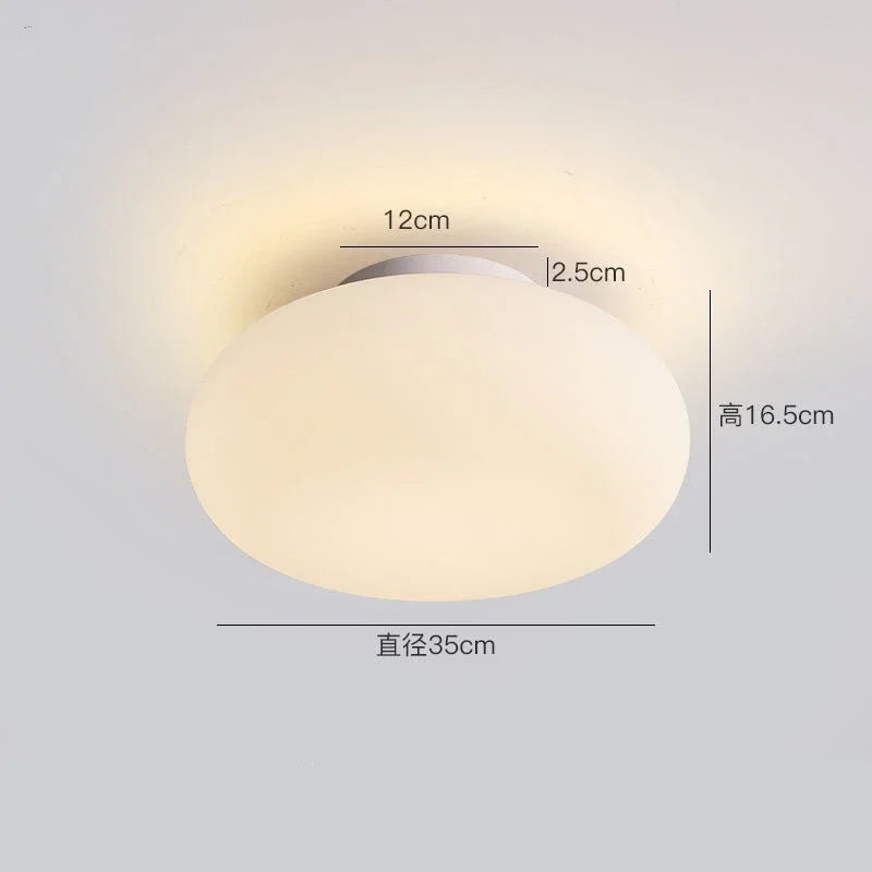 Big Ball Pendant Lamp for Living Room - Nordic Designer Ceiling Light