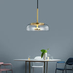 Glass Pendant Lamp Ceiling Hanging Light - Danish Designer Stylish Suspension