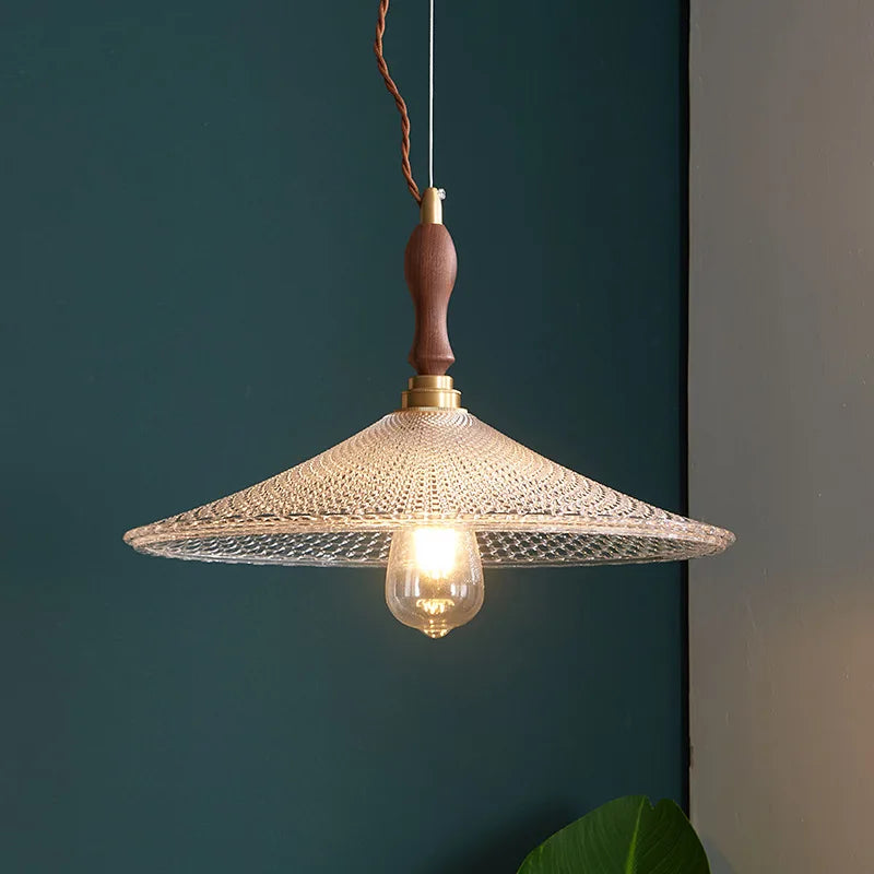 Copper Glass LED Pendant Lights - Nordic Modern Style