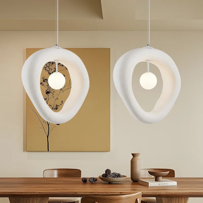 Wabi Sabi Chandelier | Nordic Dining Pendant Lights LED | Home Decor Hanging Lamp