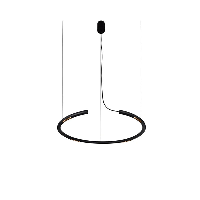 LED Square Sensor Chandelier for Living Room Lighting