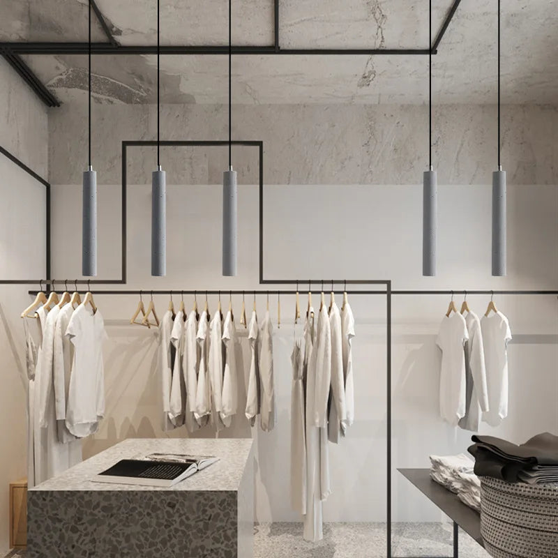 Afralia™ Terrazzo LED Pendant Lights: Modern Minimalist Hanging Lamp for Living Room and Cafe