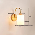 LED Pull Chain Wall Lights for Bedroom Decor