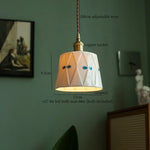 White Ceramic LED Pendant Lamp - Nordic Minimalism Design