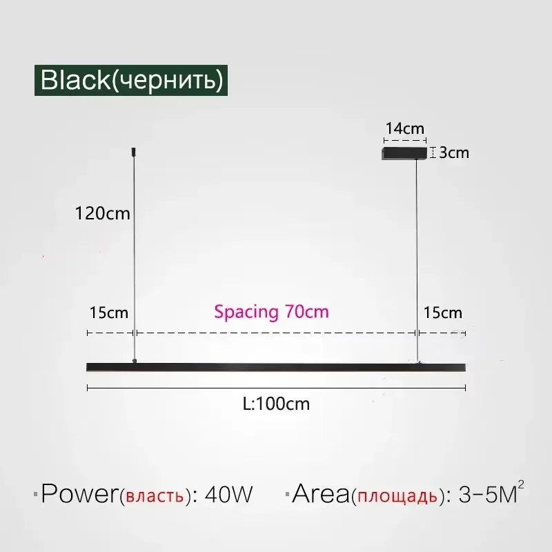 Nordic LED Pendant Lights for Kitchen Island Dining Chandelier - Minimalist Home Luminaires