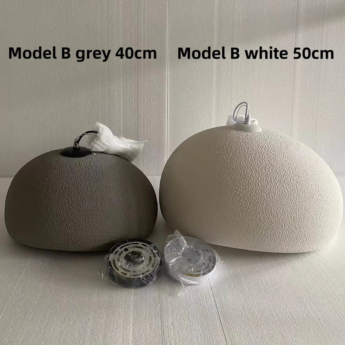 Wabi Sabi E27 LED Pendant Light - Nordic Minimalism Loft Hang Lamp