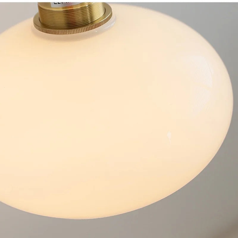 Japanese Style LED Wall Sconce Glass Rotate Pull Chain Switch Stair Light