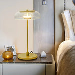 Nordic Designer Glass LED Table Lamp for Bedroom