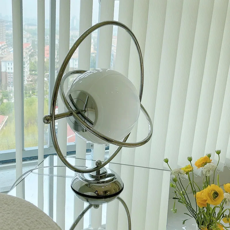 Rotating Planet Table Lamp for Bedroom and Living Room