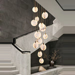 LED Marble Gold Chandelier for Living Room, 2025 Trend Lustre Lighting