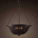 Black Aluminum Chain Tassel Pendant Lights - Dimmable Classic Chandelier