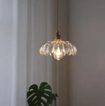 Glass Pendant Lights for Bedroom Dinning Living Room