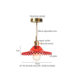 Afralia™ Brass Glass LED Pendant Lamp for Cafe Bar Restaurant Bedroom Loft